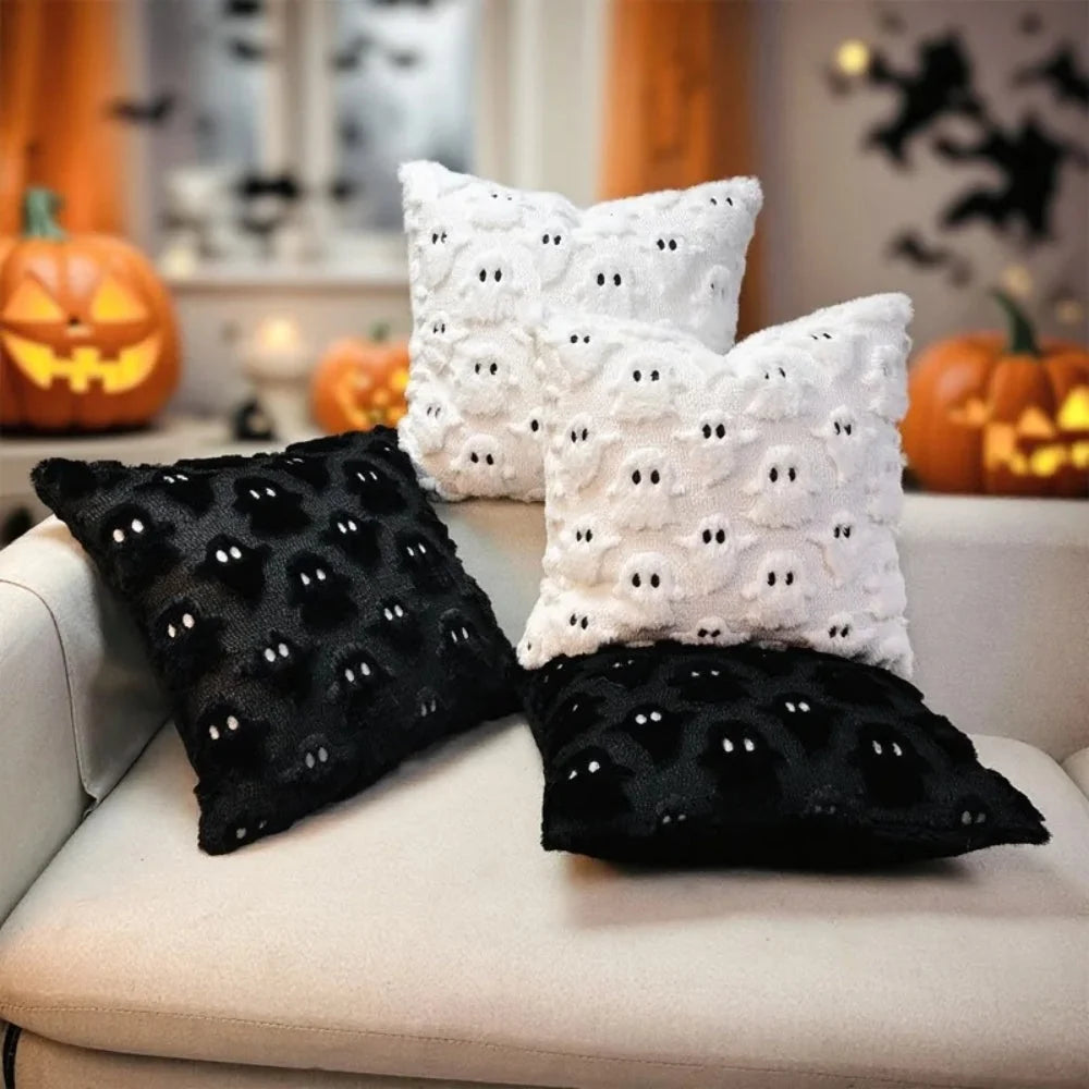 Cushion Cover 3D Ghost Microfiber & Machine Washable