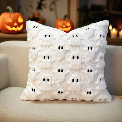 Cushion Cover 3D Ghost Microfiber & Machine Washable