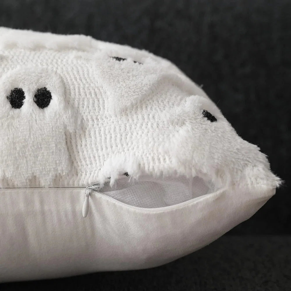 Cushion Cover 3D Ghost Microfiber & Machine Washable