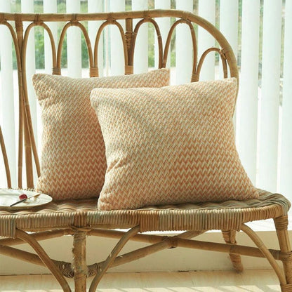 Cushion Cover Chevron Microfiber Machine Washable