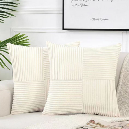 Cushion Cover Corduroy Removable & Easy-To-Clean