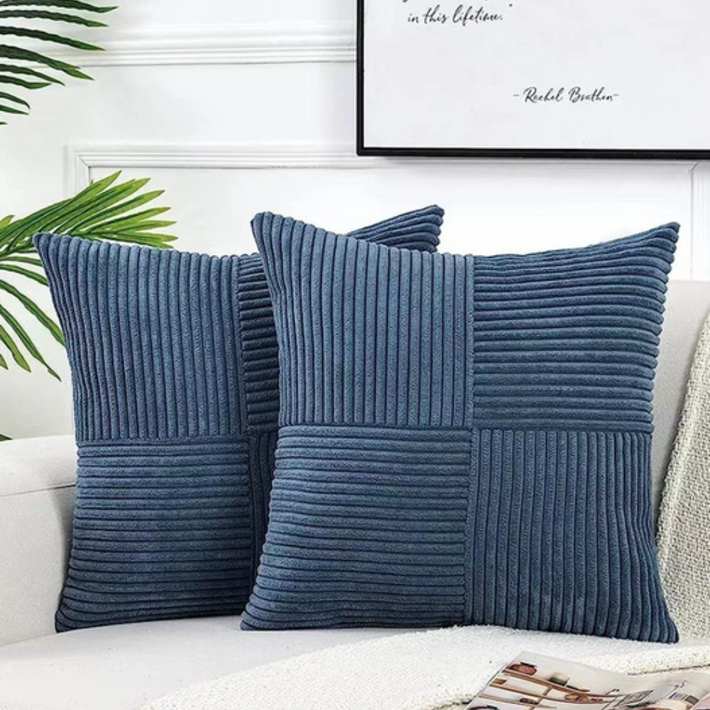 Cushion Cover Corduroy Removable & Easy-To-Clean