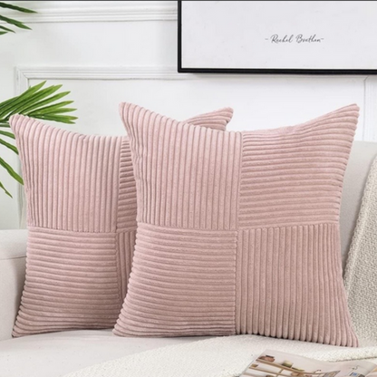 Cushion Cover Corduroy Removable & Easy-To-Clean