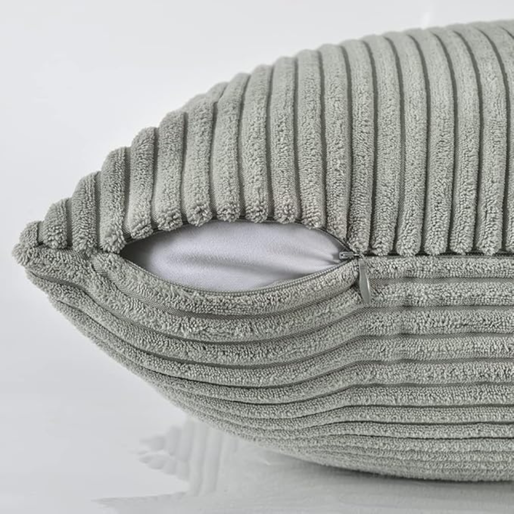 Cushion Cover Corduroy Removable & Easy-To-Clean