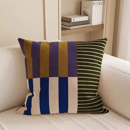 Cushion Cover Double-Sided Microfiber Concealed Zipper 18 Inch Square