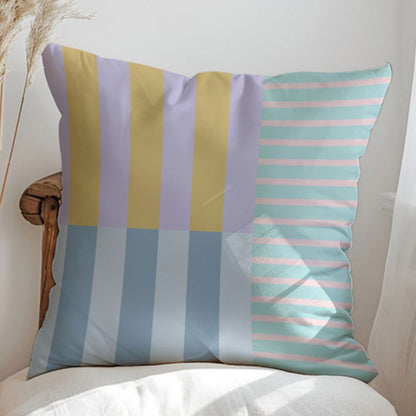 Cushion Cover Double-Sided Microfiber Concealed Zipper 18 Inch Square