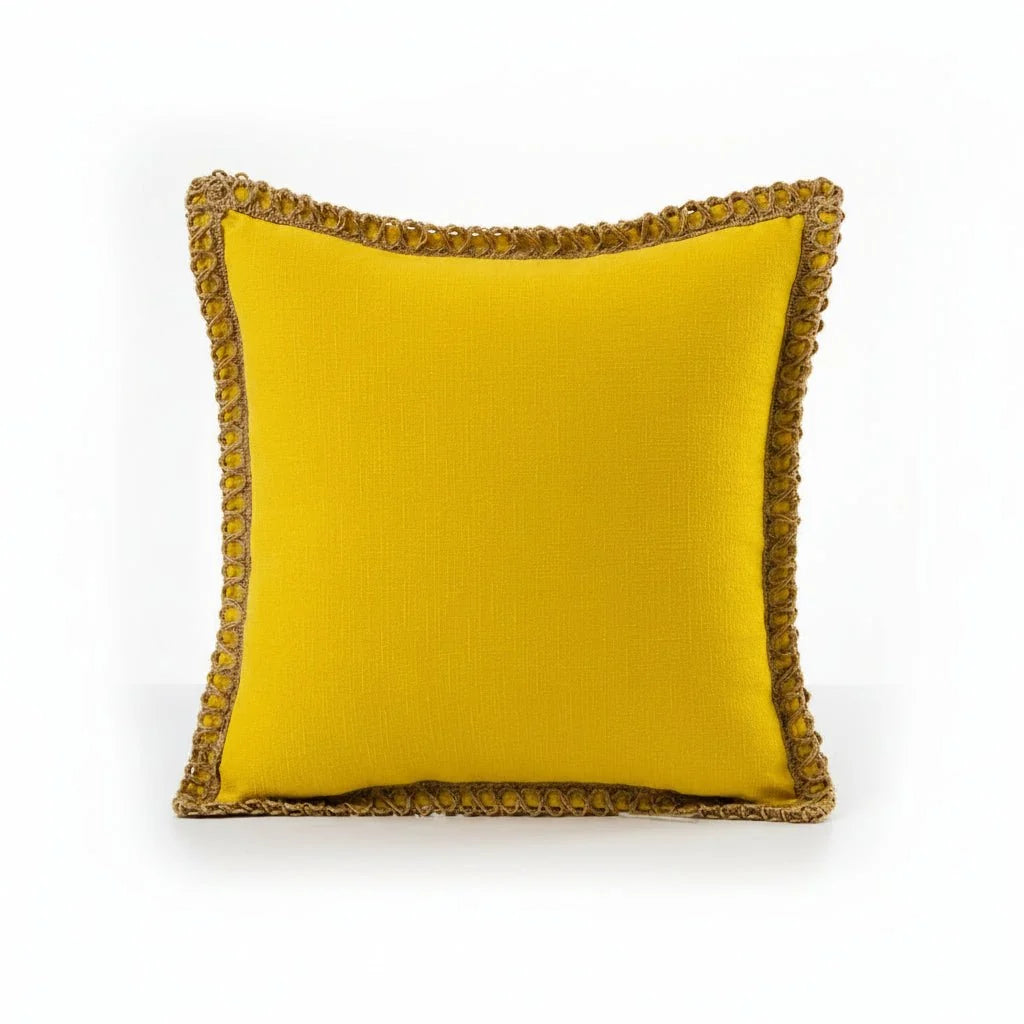 Cushion Cover French-Inspired Pattern Removable Washable