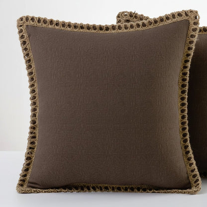 Cushion Cover French-Inspired Pattern Removable Washable