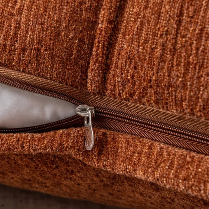 Cushion Cover Soft Microfiber Stitched Panel