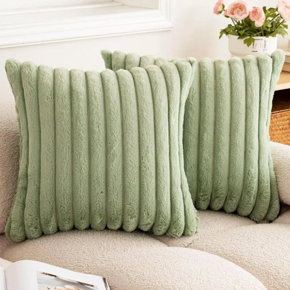 Cushion Cover Super-Soft Faux Fur 18 x 18