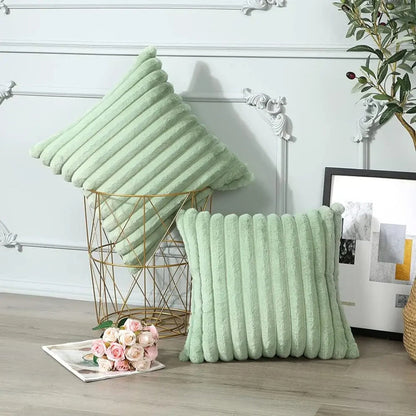 Cushion Cover Super-Soft Faux Fur 18 x 18