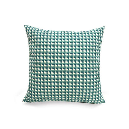 Cushion Cover Textured Pixel Weave Microfiber Machine Washable