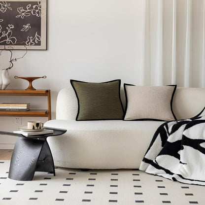 Cushion Cover Woven Jacquard Cotton-Polyester 18 x 18