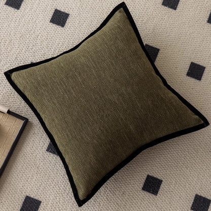 Cushion Cover Woven Jacquard Cotton-Polyester 18 x 18