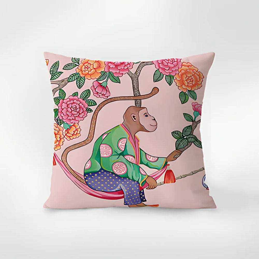 Cushion Cover Zebra Tapestry Botanical Accents 18x18
