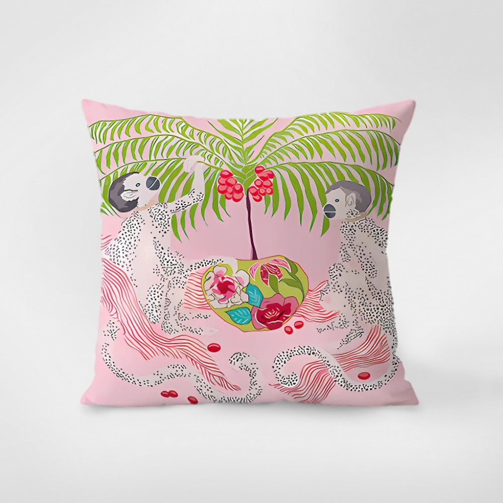 Cushion Cover Zebra Tapestry Botanical Accents 18x18