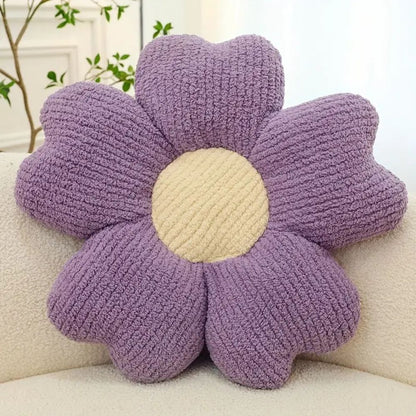Cushion Flower-Shaped Breathable Microfiber & Foam 20 Inch