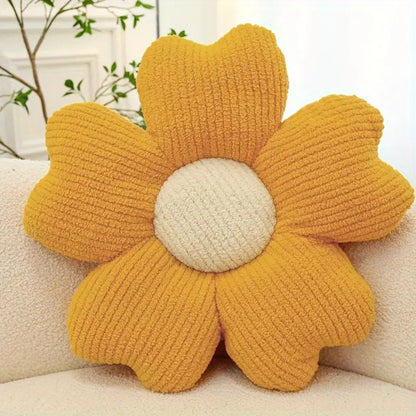 Cushion Flower-Shaped Breathable Microfiber & Foam 20 Inch