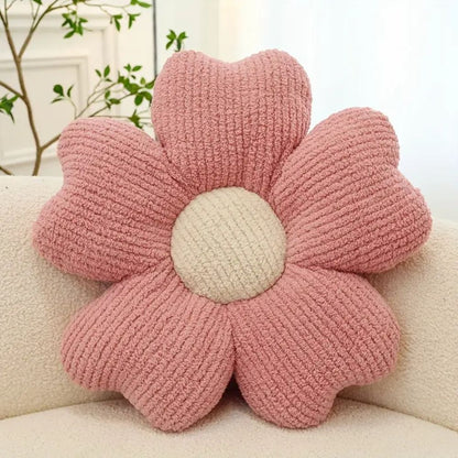 Cushion Flower-Shaped Breathable Microfiber & Foam 20 Inch