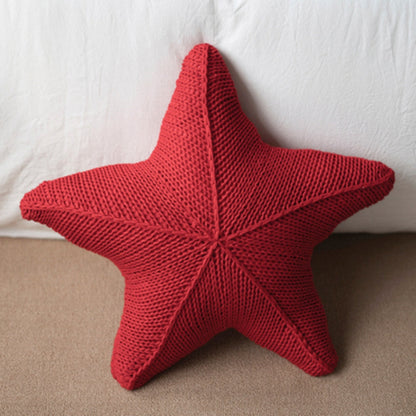 Cushion Hand-Knitted Starfish 20 Inch Machine Washable
