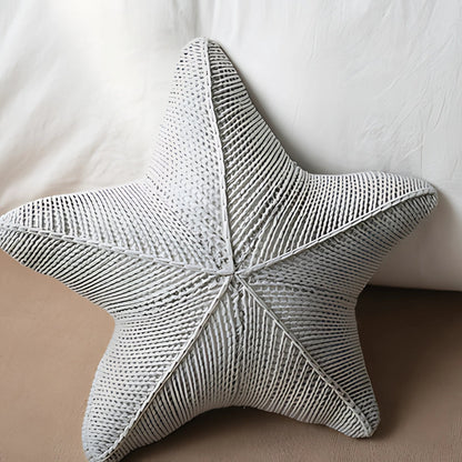 Cushion Hand-Knitted Starfish 20 Inch Machine Washable
