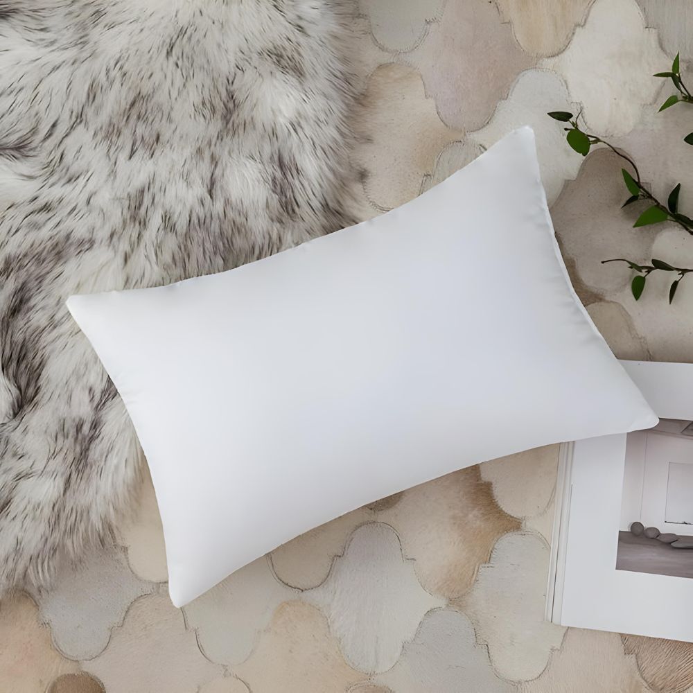 Cushion Insert Plush Support Cotton Blend Retains Shape