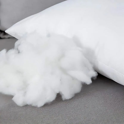 Cushion Insert Plush Support Cotton Blend Retains Shape