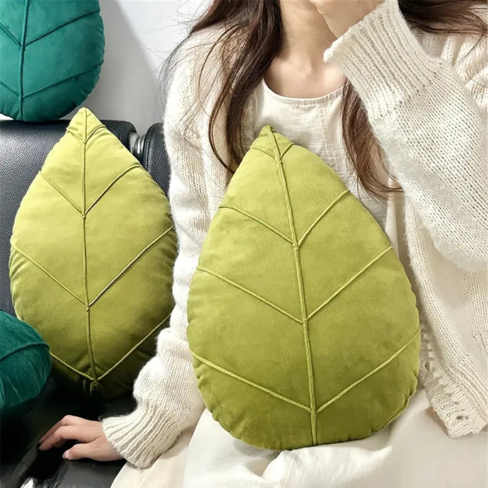 Cushion Leaf-Shaped Ultra-Soft Microfiber