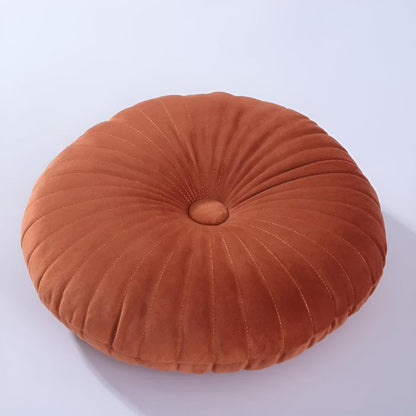 Cushion Pumpkin Shaped Plush Polyester 14 Inch