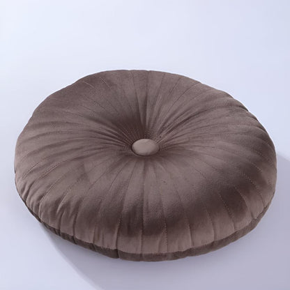Cushion Pumpkin Shaped Plush Polyester 14 Inch