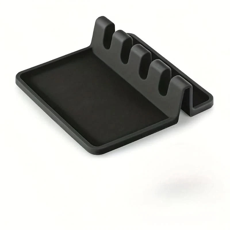 Cutlery Holder Multi-Slot Drip Tray Heat-Resistant & Space-Saving