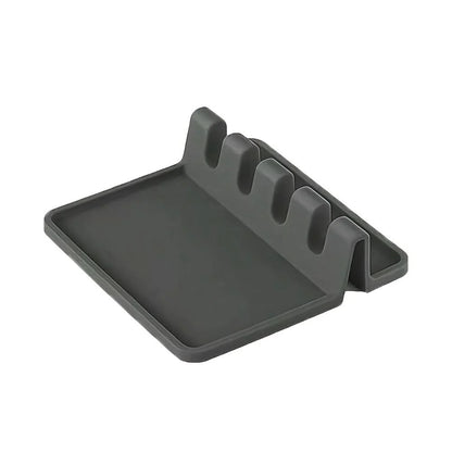 Cutlery Holder Multi-Slot Drip Tray Heat-Resistant & Space-Saving