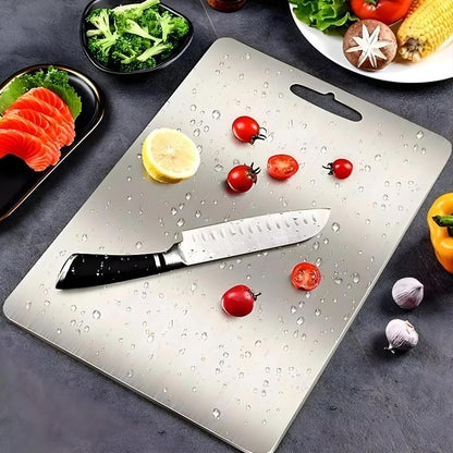 Cutting Board Stainless Steel Antibacterial & Stain-Resistant