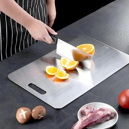 Cutting Board Stainless Steel Antibacterial & Stain-Resistant
