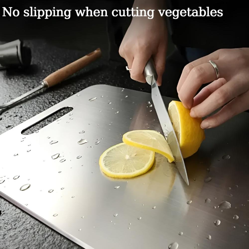 Cutting Board Stainless Steel Antibacterial & Stain-Resistant
