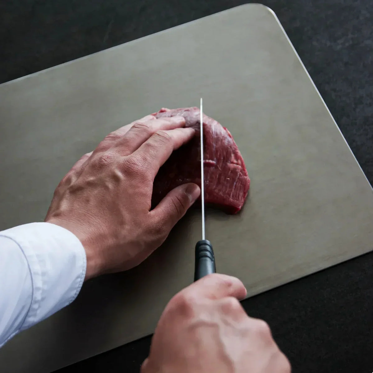 Cutting Board Titanium Nonporous Scratch-Resistant Dishwasher-Safe