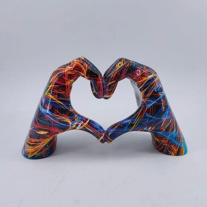 Decorative Figurine Resin Sculptural Love Design