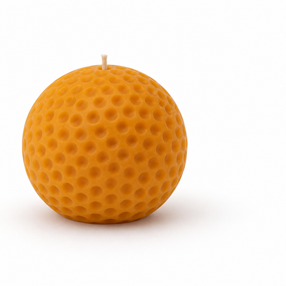 Decorative Geometric Golf Ball Scented Candle