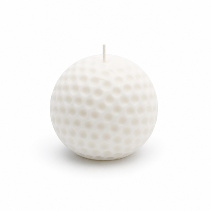 Decorative Geometric Golf Ball Scented Candle