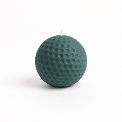 Decorative Geometric Golf Ball Scented Candle