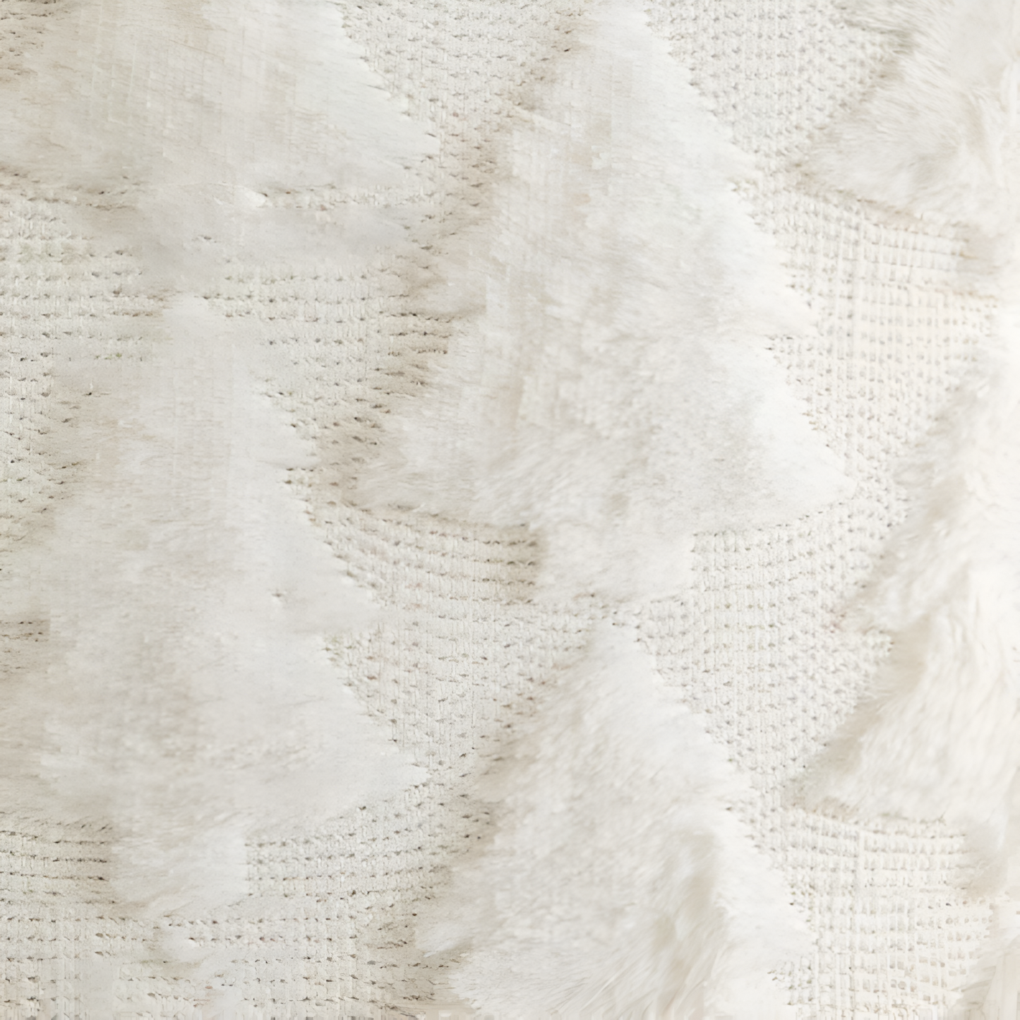 Decorative Pillowcase Ultra-Soft & Fluffy Christmas Tree Pattern