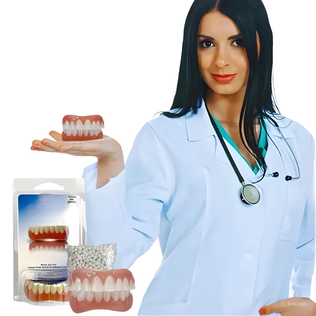 Denture Reline Kit Moldable Silicone At-Home Fit