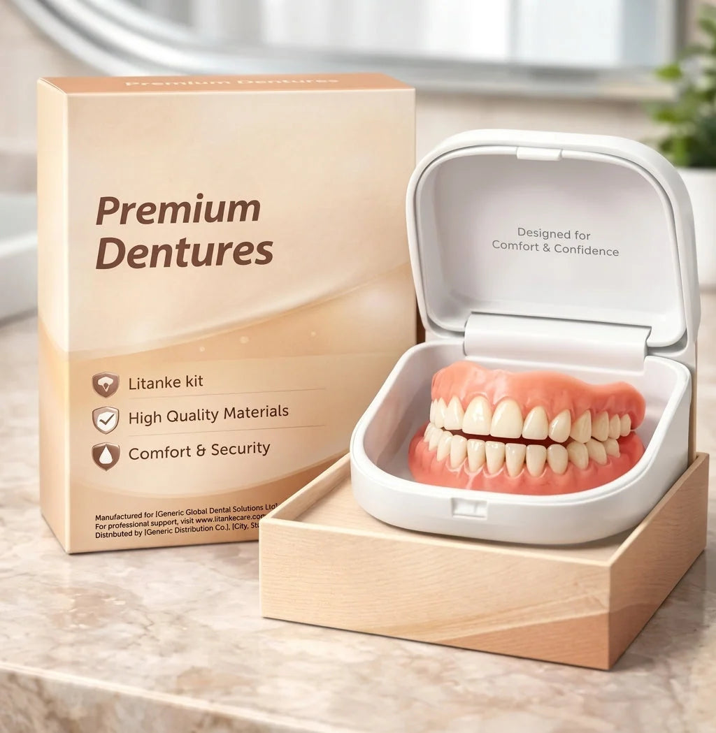 Dentures Heat-And-Fit Custom Fit At Home