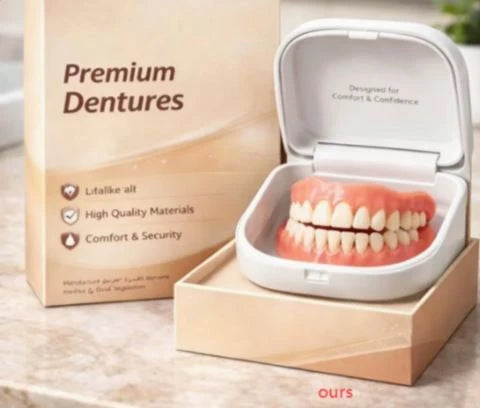 Dentures Upper & Lower Adaptive Gel Fit Set