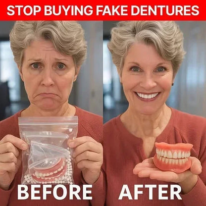 Dentures Upper & Lower Adaptive Gel Fit Set