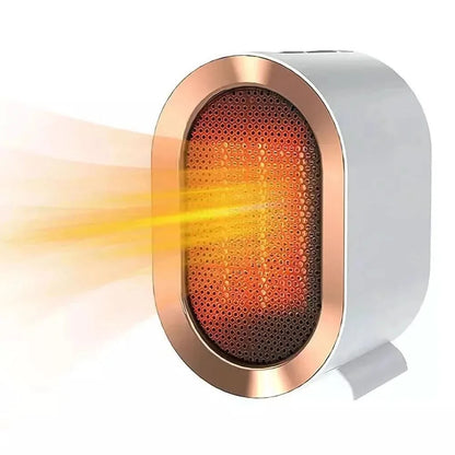 Desk Heater PTC Ceramic Tip-Over & Overheat Protection