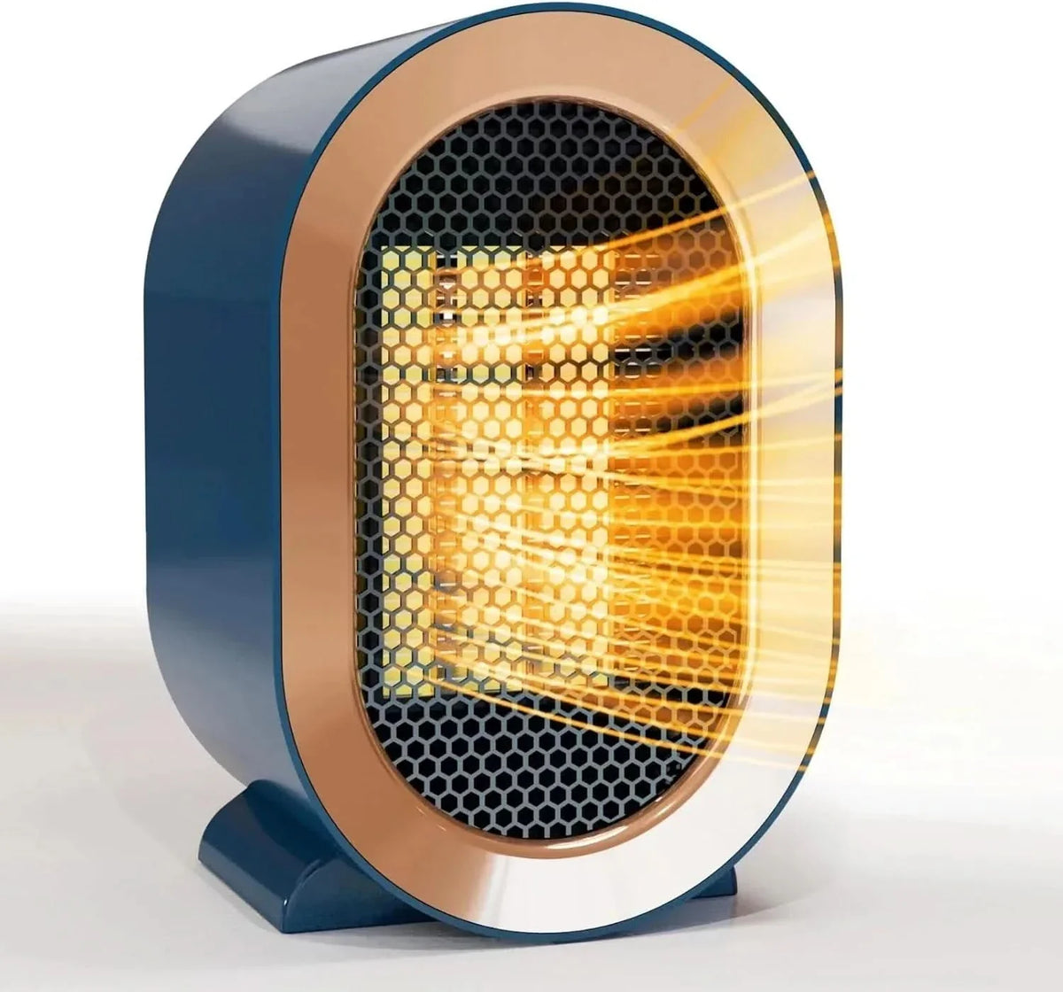 Desk Heater PTC Ceramic Tip-Over & Overheat Protection