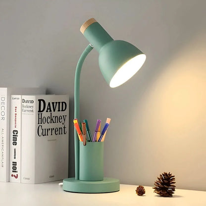 Desk Lamp Integrated Pen Holder Three Color Temperatures
