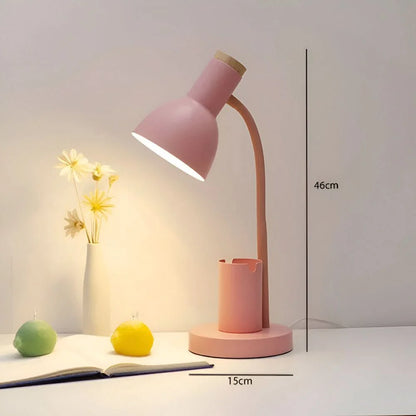 Desk Lamp Integrated Pen Holder Three Color Temperatures