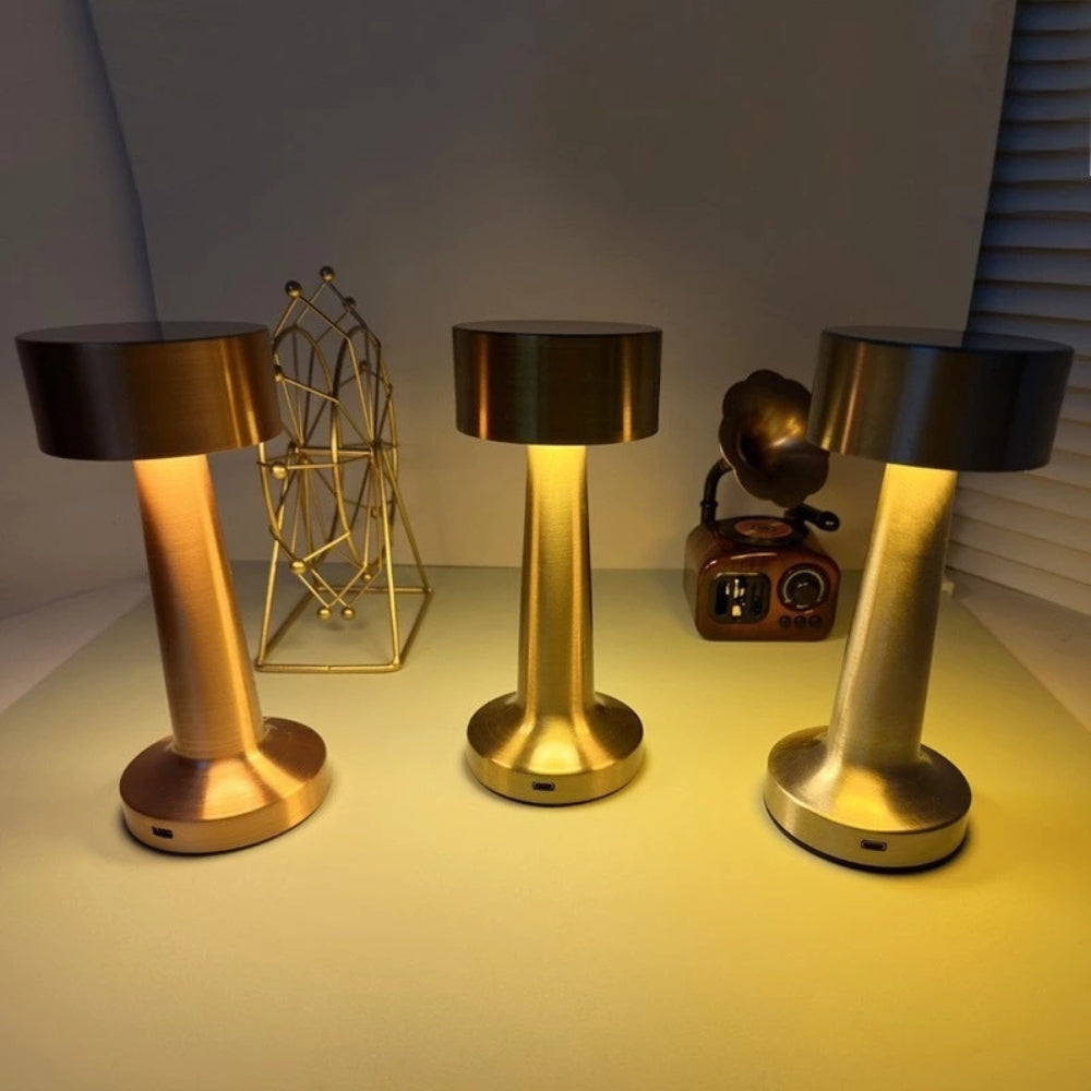 Desk Lamp LED Touch Control & USB Rechargeable